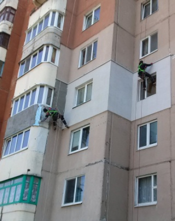 Утепление фасадов, балконов и лоджий в Минске