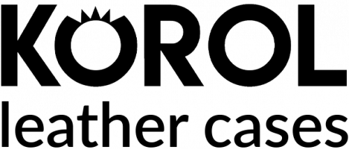 Логотип компании KOROL - Чехлы для телефона из натуральной кожи на ремешке