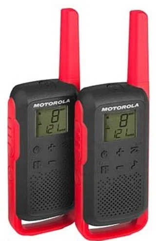 Motorola T62 Walkie-talkie (черный/красный)