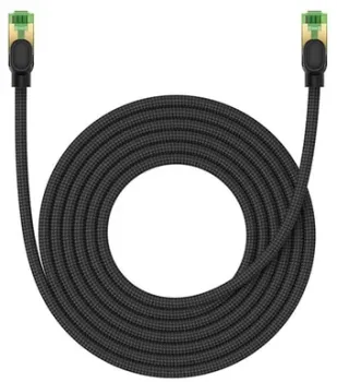Baseus High Speed CAT8 40Gigabit Ethernet Cable (5 м, черный)