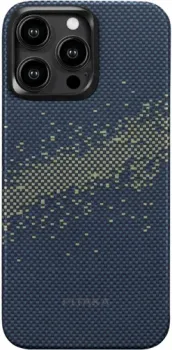 Pitaka MagEZ Case 4 для iPhone 15 Pro (milky way galaxy, синий)