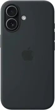 Apple MagSafe Silicone Case для iPhone 17 (черный)