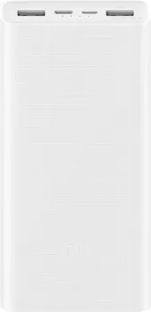 Xiaomi Mi Power Bank 3 PLM18ZM USB-C 20000mAh (белый, китайская версия)