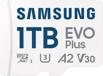 Samsung EVO Plus 2024 microSDXC 1TB (с адаптером)
