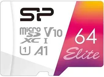 Silicon-Power Elite microSDXC SP064GBSTXBV1V20SP 64GB