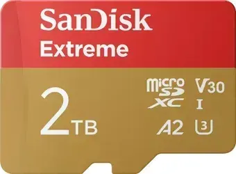 SanDisk Extreme microSDXC SDSQXAV-2T00-GN6MN 2TB