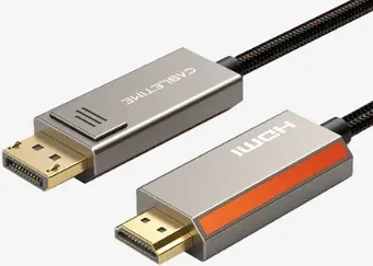 Cabletime Uni-directional 8K 60Hz Displayport 1.4 - HDMI 2.1 (2 м, черный)