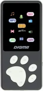 Digma S4 8GB (черный/серый)