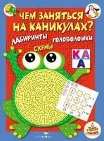 Чем заняться на каникулах? Лабиринты, схемы, головоломки. Выпуск 1 - Елена Никитина - 2024 год