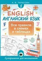 Английский язык. Все правила в схемах и таблицах - Анна Тарасова - 2026 год