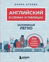 Английский в схемах и таблицах. Запоминай легко - Елена Агеева - 2025 год