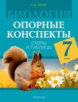 Биология. 7 класс. Опорные конспекты, схемы и таблицы - Николай Лисов - 2025 год
