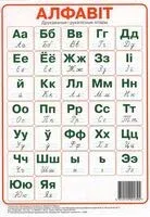 Алфавіт. Друкаваныя і рукапісныя літары па буквары В. І. Цірынавай (А4) - 2026 год