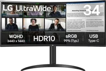 LG UltraWide 34WR55QK-B