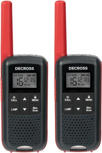 Decross DC63 (2 шт, красный)