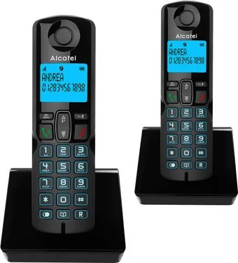 Alcatel S250 DUO (черный)