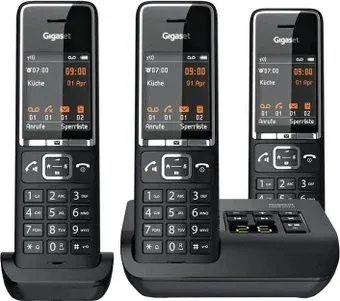 Gigaset Comfort 550A Trio (черный)
