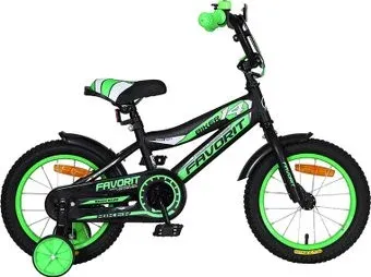 Favorit Biker 14 2020 (черный/зеленый)
