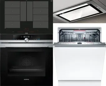 Siemens HB672GBS1 + EX801LYC1E + Bosch SMV6ECX51E + Elica Hidden 2.0 IXGL/A/90