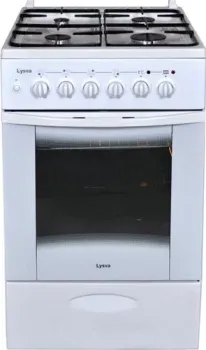 Лысьва ЭГ 401 МС-2у (стеклянная крышка, белый)