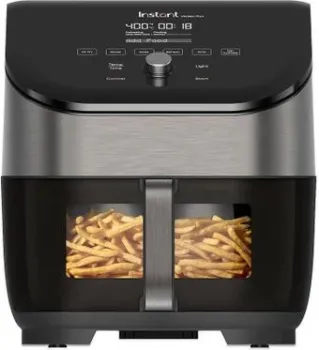 Instant Vortex Plus ClearCook (серебристый/черный)