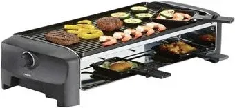 Princess 162840 Raclette 8 Grill and Teppanyaki Party