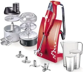 Bamix Superbox Swissline M200 red