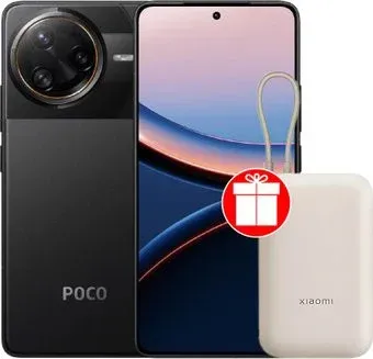 POCO F7 Ultra 16GB/512GB международная версия (черный) + пауэрбанк Xiaomi Power Bank P15ZM 10000mAh (бежевый) по акции