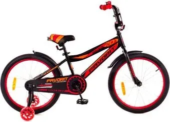 Favorit Biker 20 2024 (черно-красный)