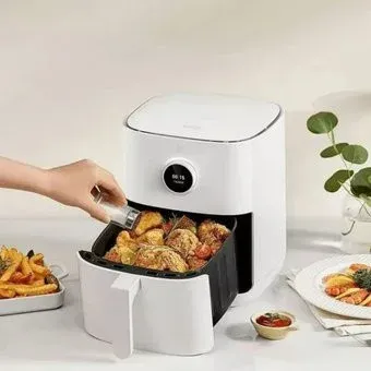 Xiaomi Smart Air Fryer 4.5L MAF14 (евровилка, белый)