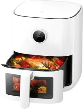Xiaomi MiJia Smart Air Fryer Pro 4L MAF04 (с переходником на евровилку, белый)