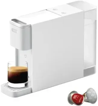 Xiaomi Mijia Capsule Coffee Machine S1301 (с переходником на евровилку, белый)