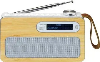 Lenco PDR-040BAMBOOWH