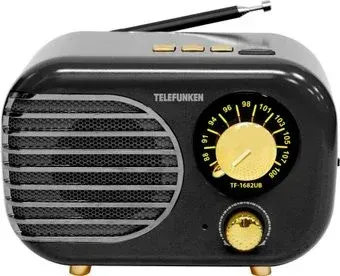 TELEFUNKEN TF-1682UB (черный/золотистый)