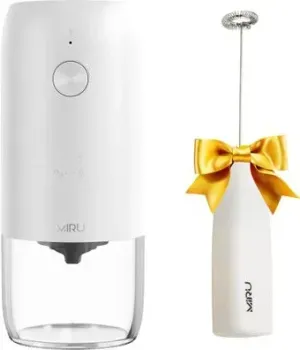 Miru KACG03 + Ручной вспениватель молока Miru KA044 (белый)