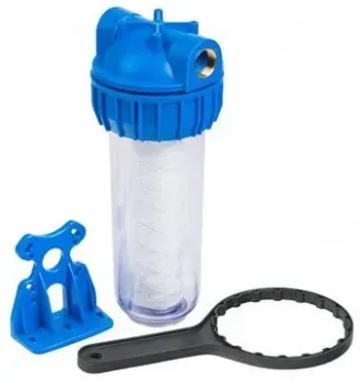 Unipump CFC-10K (резьба 1/2") с картриджем SC-10W (5мкм)
