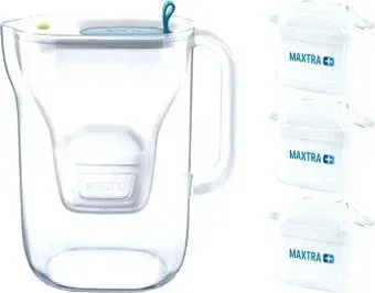 BRITA Style XL + 3 x Maxtra + универсальный (белый/синий)