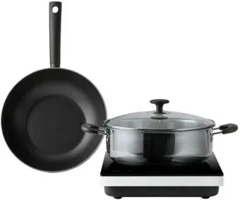 Xiaomi Mijia Home Induction Cooker A1 (китайская версия, с кастрюлей и сковородкой)