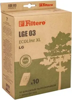 Filtero ECOLine LGE 03 S-Bag (10 шт+фильтр)