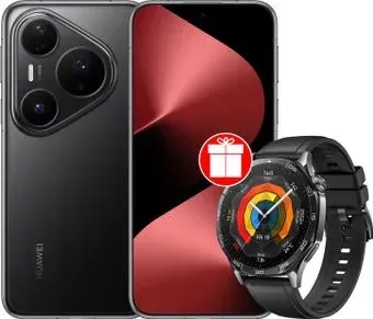 Huawei Pura 80 Pro LMR-LX9 12GB/512GB (черный) + умные часы Huawei Watch GT 5 по акции
