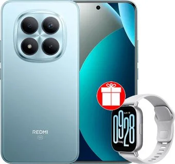 Xiaomi Redmi Note 15 Pro+ 5G 8GB/256GB международная версия (синий) + умные часы Xiaomi Redmi Watch 5 Active (серебристый) по акции