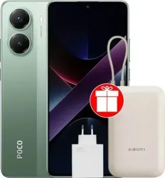 POCO X7 Pro 8GB/256GB международная версия (зеленый) + Xiaomi Power Bank P15ZM 10000mAh/Xiaomi 120W Charging Combo MDY-13-EE по акции