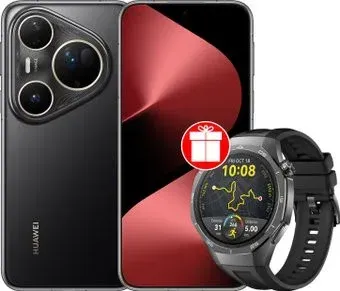 Huawei Pura 80 Ultra LMU-LX9 16GB/512GB (черный) + умные часы Huawei Watch GT 5 Pro по акции