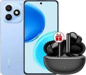 HONOR X8d 8GB/256GB международная версия (голубой) + наушники HONOR Choice Earbuds X8 по акции