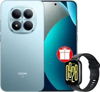 Xiaomi Redmi Note 15 Pro 5G 8GB/256GB международная версия (синий) + умные часы Xiaomi Redmi Watch 5 Active (черный) по акции