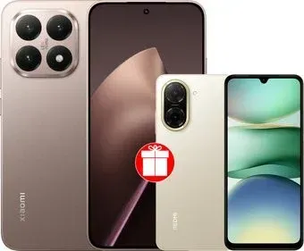 Xiaomi 15T 12GB/256GB международная версия (розовое золото) + Xiaomi Redmi A5 4GB/128GB (песочное золото) по акции
