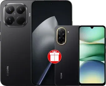 Xiaomi 15T Pro 12GB/512GB международная версия (черный) + Xiaomi Redmi A5 4GB/128GB (полуночный черный) по акции