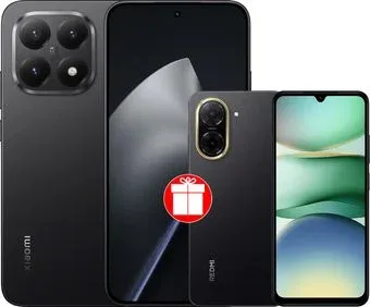 Xiaomi 15T 12GB/256GB международная версия (черный) + Xiaomi Redmi A5 4GB/128GB (полуночный черный) по акции