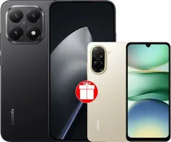 Xiaomi 15T 12GB/256GB международная версия (черный) + Xiaomi Redmi A5 4GB/128GB (песочное золото) по акции