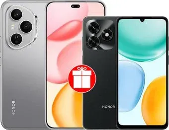 HONOR 400 Pro 12GB/512GB международная версия (серый) и смартфон HONOR X5c Plus 4GB/128GB по акции